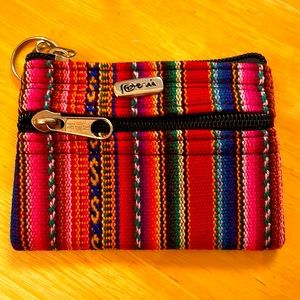 Small Peruvian Coin Purse - New Multicolor